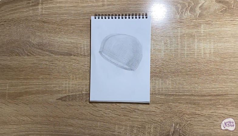 Рисуем Шапочка для бассейна