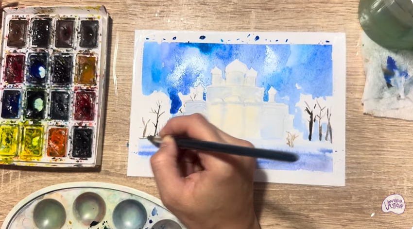 Рисуем Переславль-Залесский