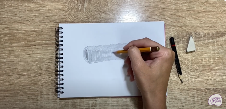 Рисуем Ролик массажный