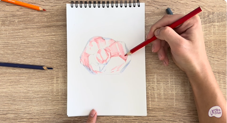 Рисуем Альмандин