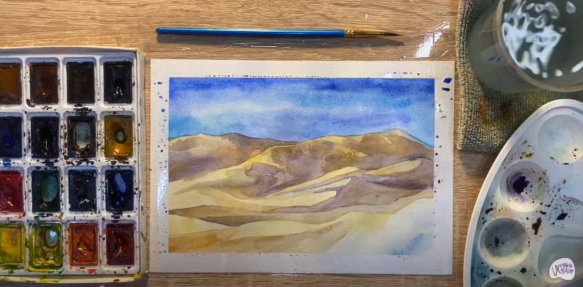 Рисуем Пустыня