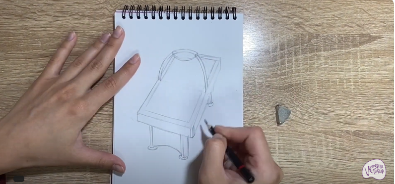 Рисуем Стол для аэрохоккея