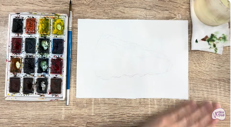 Рисуем Пекинская капуста