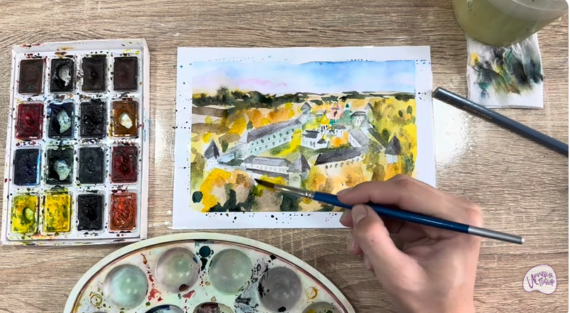 Рисуем Звенигород