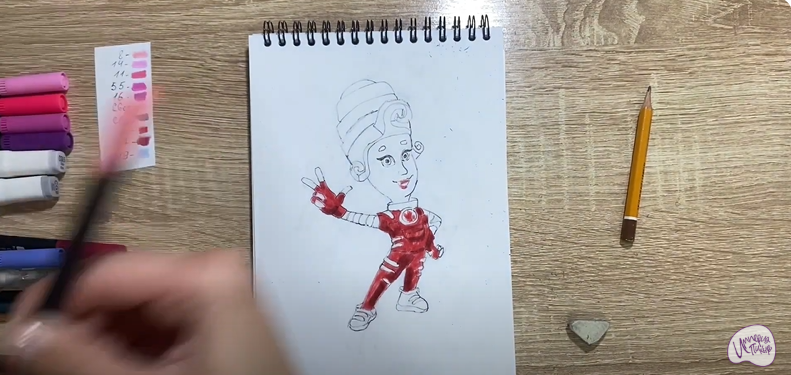 Рисуем Мася из "Фиксиков"