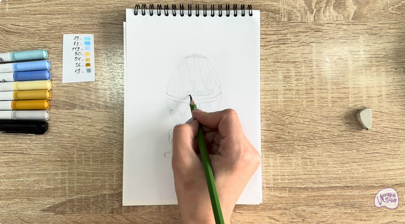 Рисуем Яйцо Фаберже