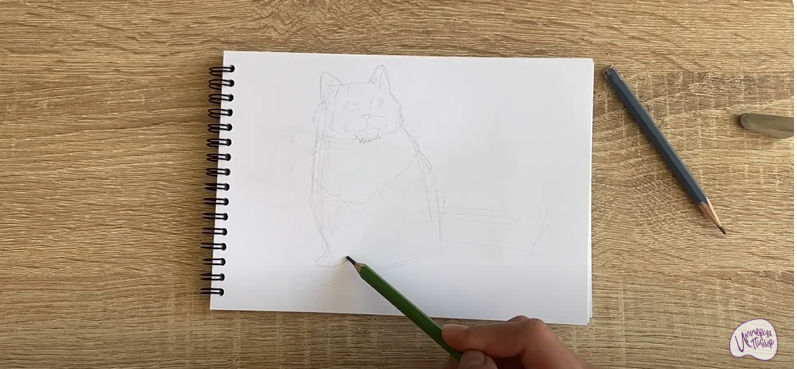 Рисуем Богемский рекс