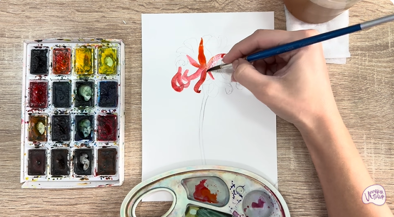 Рисуем Ликорис