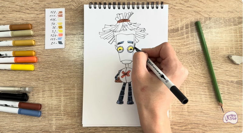 Рисуем Баквит из "Герои Энвелла"