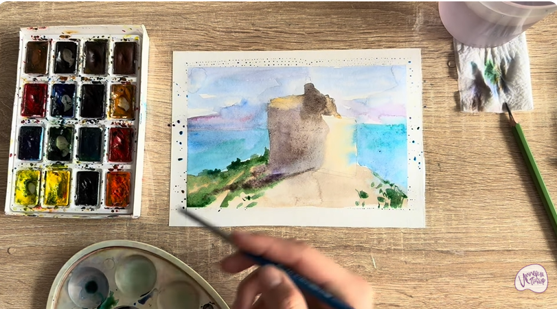 Рисуем Чобан-Кале