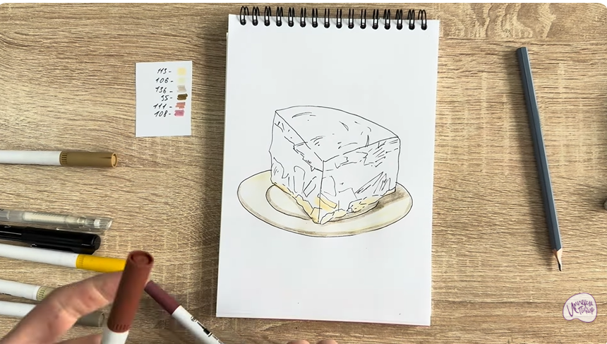 Рисуем Холодец