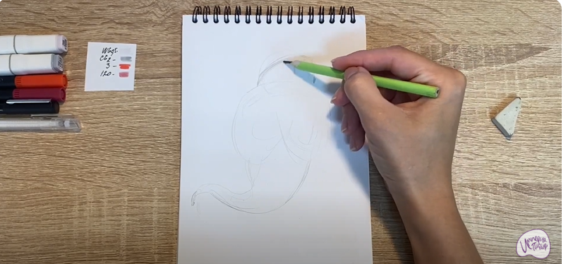 Рисуем Арчи из "Царевны"