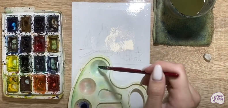 Рисуем Зеркальное отражение