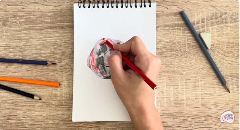 Рисуем Альмандин