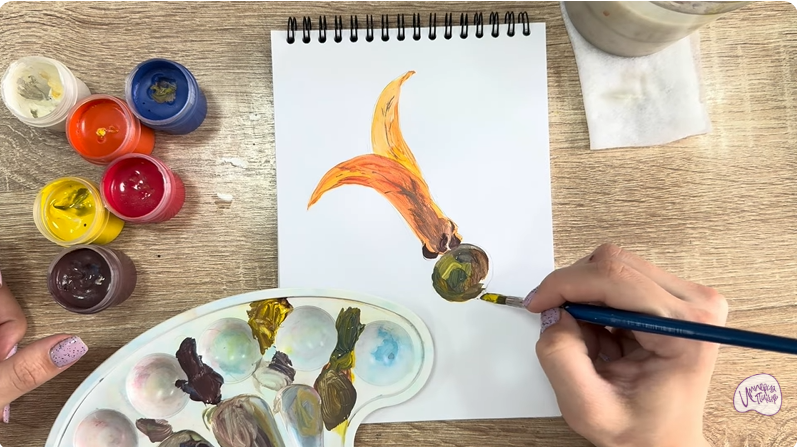 Рисуем Диптерокарпус