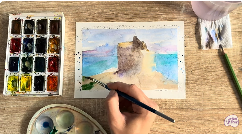 Рисуем Чобан-Кале