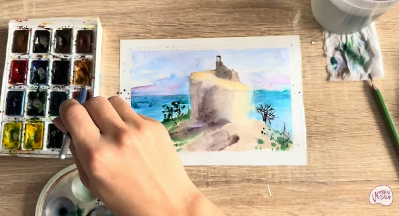 Рисуем Чобан-Кале