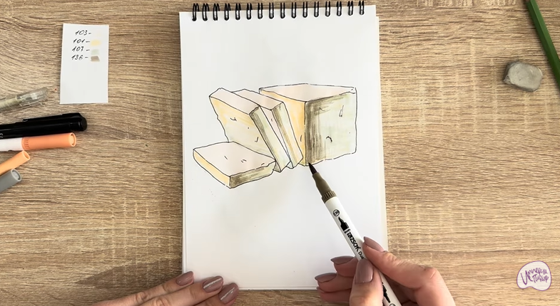 Рисуем Брынза