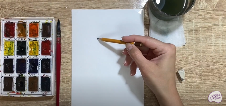 Рисуем Тысячелистник