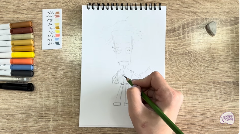 Рисуем Баквит из "Герои Энвелла"