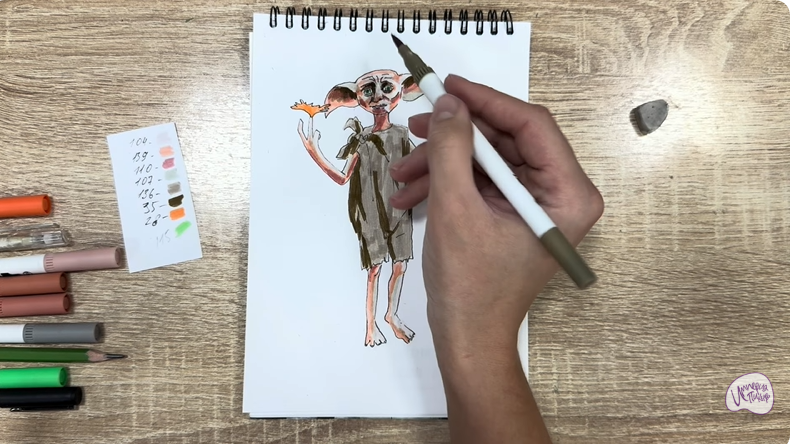 Рисуем Добби