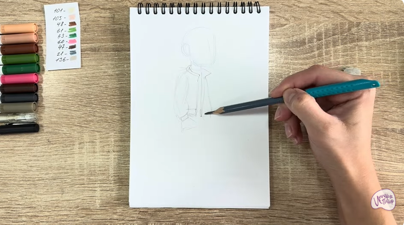 Рисуем Вик из "Побег из будущего"