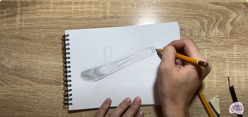 Рисуем Сноуборд