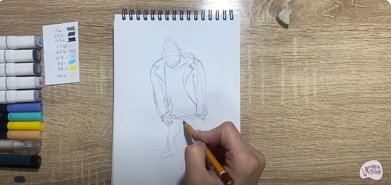 Рисуем Джинни из "Зверопой"