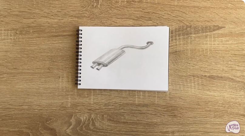 Рисуем Глушитель