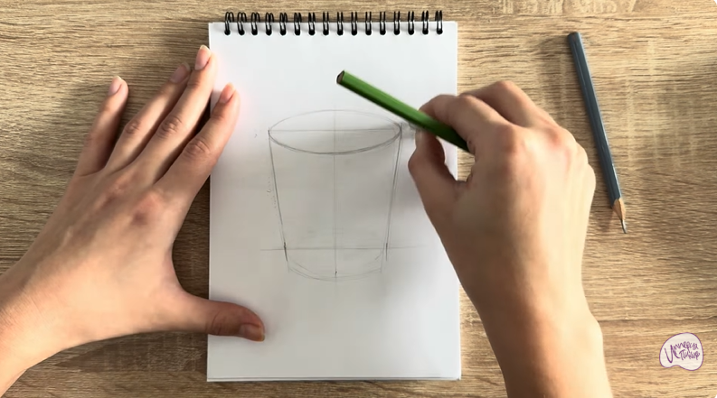 Рисуем Мерный стакан