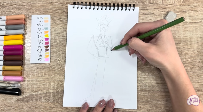 Рисуем Супербро из «Доктор Динозавров»