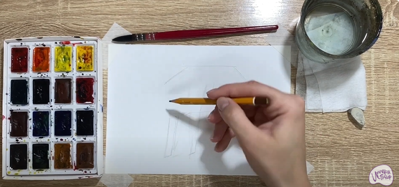 Рисуем Буйвол
