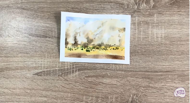 Рисуем Песчаная буря