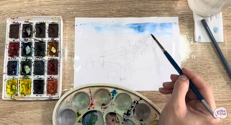 Рисуем Звенигород