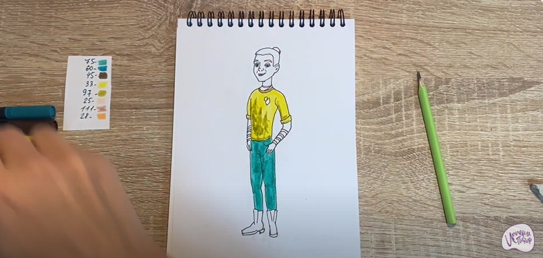 Рисуем Васко из "Царевны"