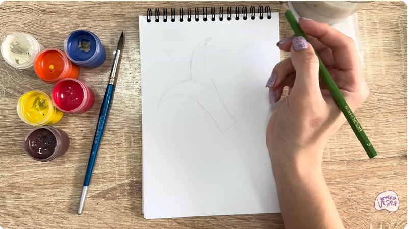 Рисуем Диптерокарпус