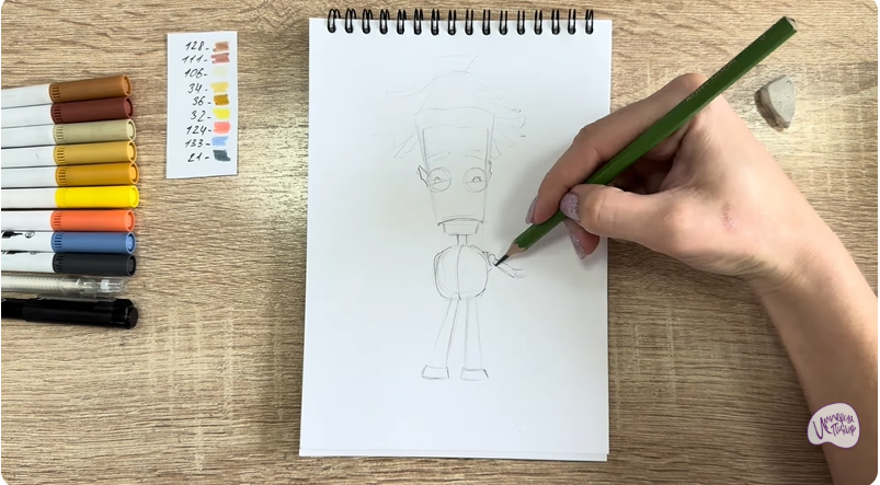 Рисуем Баквит из "Герои Энвелла"