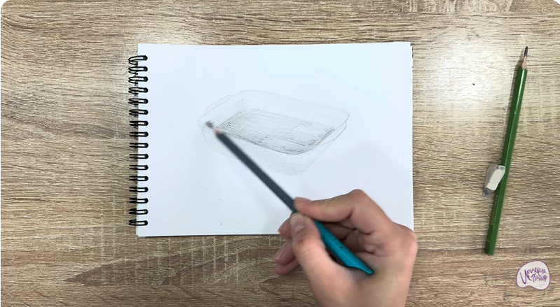 Рисуем Форма для запекания