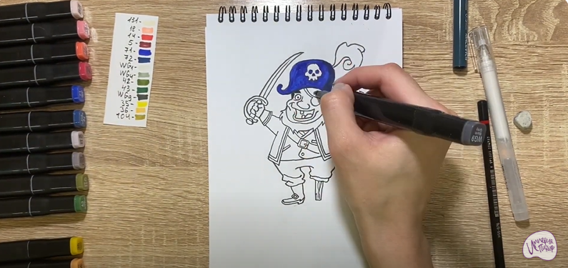 Рисуем Пират