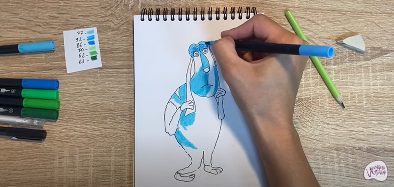 Рисуем Маффин из "Финник"