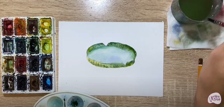 Рисуем Кувшинка