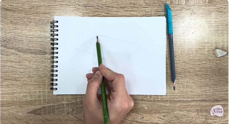 Рисуем Форма для запекания