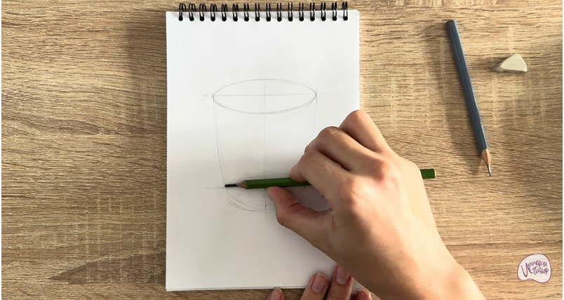 Рисуем Мерный стакан