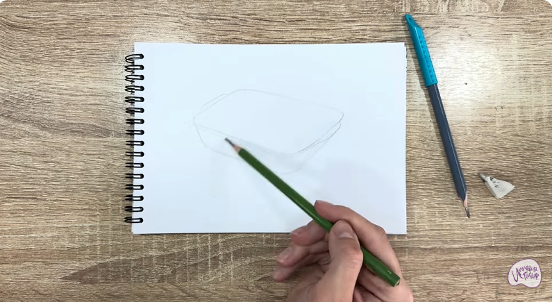 Рисуем Форма для запекания