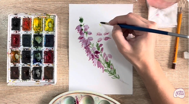 Рисуем Вереск