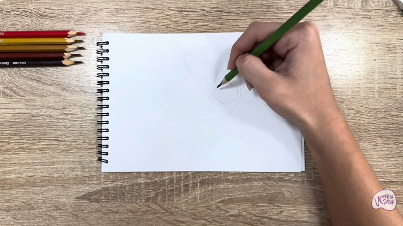 Рисуем Бурый ушан