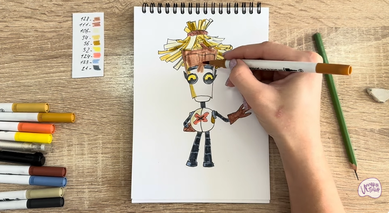 Рисуем Баквит из "Герои Энвелла"