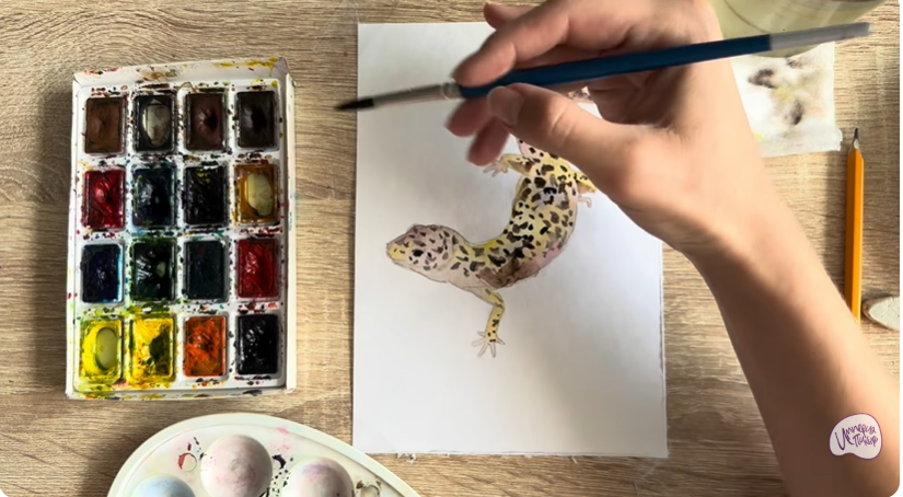 Рисуем Геккон