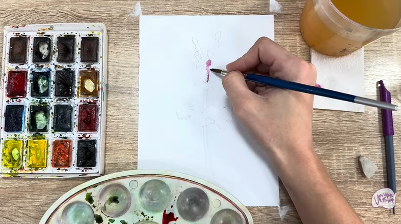 Рисуем Яснотка