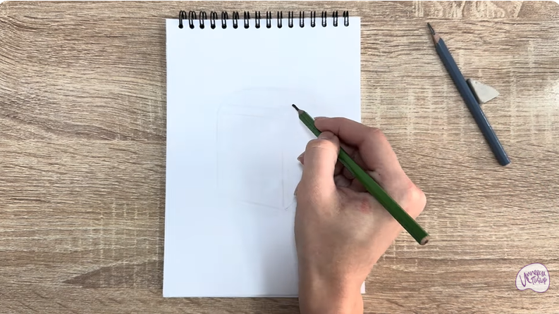 Рисуем Уничтожитель бумаги